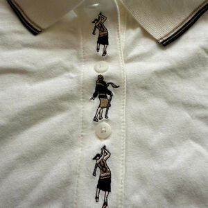 🤍⛳️ Vintage 00’s Talbots Embroidered Golf Polo – Size 2X